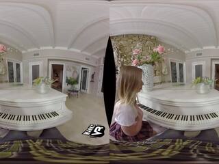 Girl Seduces Her Piano Teacher! (VR)