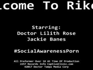 Welcome To Rikers&excl; Jackie Banes Is Arrested & Nurse Lilith Rose Is About To Strip Search lassie Attitude &commat;CaptiveClinic&period;com