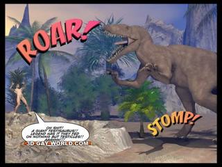 Cretaceous fasz 3d buzi képregény sci-fi felnőtt csipesz történet