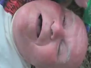 Old Couple adult clip With hard up Teen