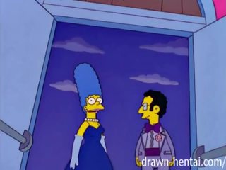 Simpsons xxx 電影 - marge 和 artie afterparty