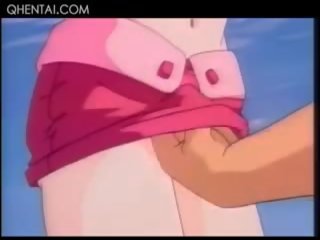 Redhead Hentai X rated movie Slave Gets Snatch And Boobs Toyed
