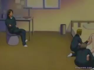 Hentai anime jauns dāma mājas gangbanged